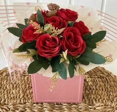 Box Com Buque de Rosas