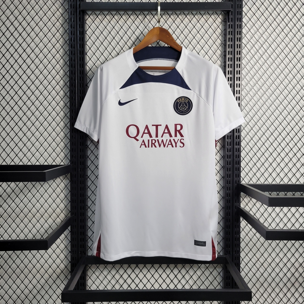 Camisa nike hot sale psg branca