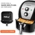 Fritadeira Mondial Air Fryer 8L Preto/Inox AFN-80-BI - 127V na internet