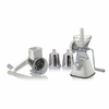Fatiador - ralador - moedor manual kit multifunção 10x1 com acessórios 18 pçs - Branco GH403