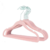 Cabide infantil Slim Velvet veludo rosa revestido 18x28cm GlobalMix - pack 10 Und. - GH307 - comprar online
