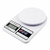 Balança Digital de cozinha doméstica até 10kg - Branca - Plastico ABS GlobalMix - SF400 na internet