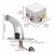 Torneira para lavatório basic c/ sensor de proximidade Bivolt 85v-275v GlobalMix - GH046 - Globalmix