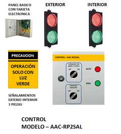 Kit Control basico Semaforos de Anden AAC-RP2SAL