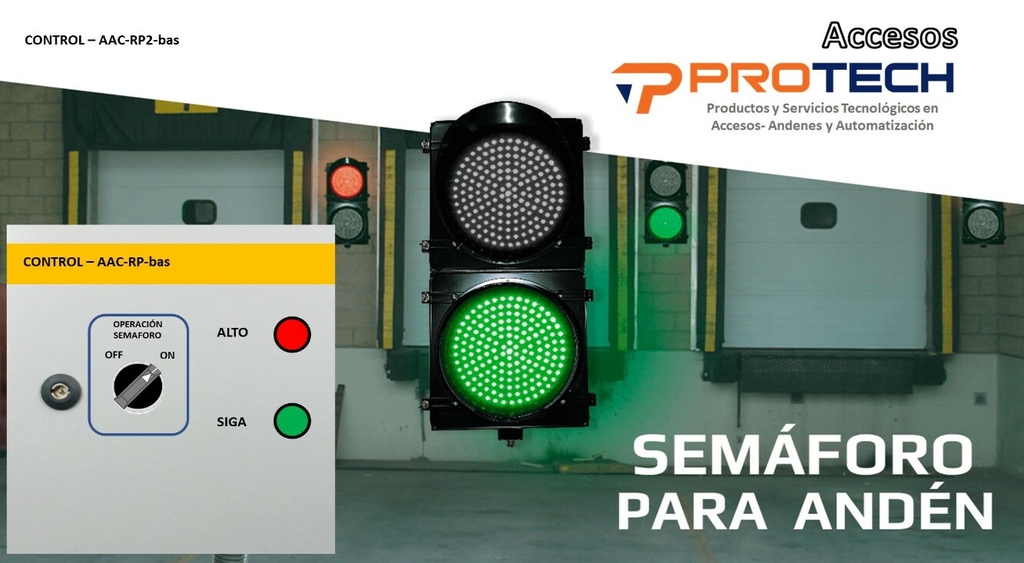 Kit Control Luces LED Semaforos de Anden Basico AAC-RP2-bas