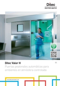 Puerta Automatica VALOR DITEC ENTREMATIC - Accesos-Andenes Industriales Comercializadora de productos de tecnologia