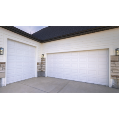 Puerta de Garage de alta calidad, Color blanco 16x8 pies, AISLADA, Estilo Americana , CUADRO CORTO. ( sobre pedido- tiempo de entrega de 15-25 dias) - comprar en línea