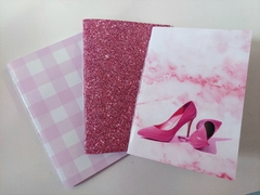 Caderno brochura Pink Core