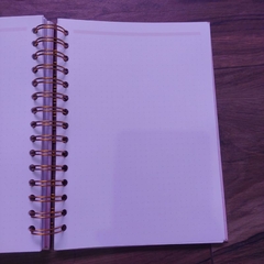 Caderno feminino tamanho A5 - loja online