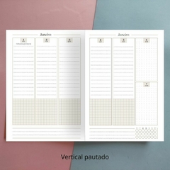 Planner trimestral Coleção "Voe Alto" - Papelaria Artesanal Planos da Cammy