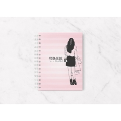 Caderno feminino tamanho A5