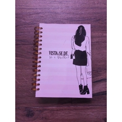 Caderno feminino tamanho A5 - comprar online