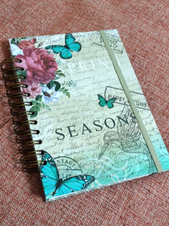 Caderno Seasons Spring 80 folhas 120g