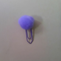 Imagem do Clips com pompom