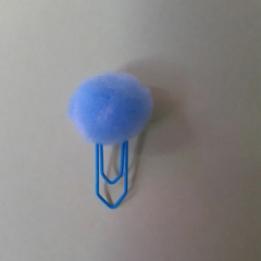 Clips com pompom