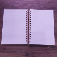 Caderno feminino tamanho A5 na internet