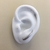 Brinco Ear Cuff de Folha - Prata 925 na internet