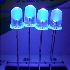 10 Unidades Led Cristal Uv Ultravioleta 5mm 20ma - comprar online