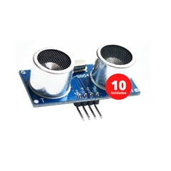 10 UNIDADES Sensor ULTRASONICO Hc-sr04
