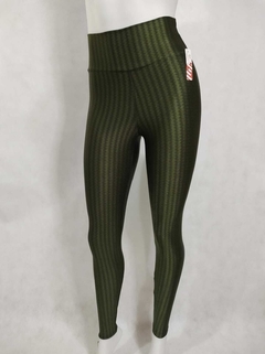 LEGGING POLIAMIDA IKAT VERDE OLIVA