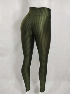 LEGGING POLIAMIDA IKAT VERDE OLIVA - comprar online