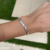 Pulseira Dois Fios (Prata Italiana 925) - comprar online