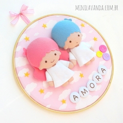 Enfeite de Porta Maternidade Little Twins Stars - comprar online