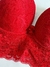 CONJUNTO RENDADO VERMELHO - loja online