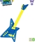 Guitarra Eletrônica Infantil Rock Star C/ Microfone Som Azul - Brinkmix Brinquedos e Mochilas LDTA