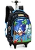 Mochila Rodinha e Costa grande 48cm Sonic Hedgehog Original Licenciada