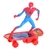 Skate De Dedo A Fricção Com Boneco Homem Aranha Original