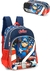 Imagem do Kit Mochila Costa Capitão America + Estojo Duplo Original Luxcel