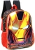 Mochila Escolar Costa Iron Man Homem Ferro Média Original Licenciada - Brinkmix Brinquedos e Mochilas LDTA