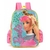 Mochila Escolar Infantil Costa Barbie Media 40CM Original Licenciada Luxcel - Brinkmix Brinquedos e Mochilas LDTA