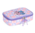 Estojo Nécessaire Box grande Escolar Juvenil Stitch Lilas Disney Original Licenciado