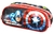 Kit Mochila Costa Capitão America Grande + Estojo Duplo Original Luxcel - loja online