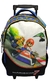 Mochila Rodinha Infantil Super Mario Mariokart 7 Original Chenson Grande