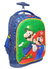 Mochila Rodinha E Costa Super Mario Grande Deluxe Original Chenson