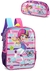 Kit Mochila Costa Polly Pocket + Estojo Original Luxcel