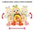 Brinquedo Infantil Abelha Dançarina Musical Com Luzes E Som Original Dm - Brinkmix Brinquedos e Mochilas LDTA