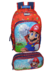 Kit Mochila Escolar Super Mario Grande + Estojo Duplo Original Chenson