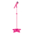 Guitarra Infantil Com Microfone Pedestal Rock Show Toca MP3 Com Luz e Som Cor Rosa - comprar online