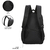 Imagem do Mochila Notebook Preta Executiva Grande 23 Litros Original Santino