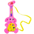 Brinquedo Guitarra Infantil Bebe Musical Com Som Elefante 30cm