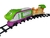 Trenzinho Baby Ferrorama Locomotiva a Pilha Com Som E trilhos Rail King 20 Peças - comprar online