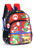 Mochila Escolar Infantil Costa Media Super Mario Chaveiro Original Luxcel - Brinkmix Brinquedos e Mochilas LDTA