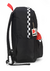 Mochila Costa Escolar Snoopy Peanuts 45cm Preta Original Luxcel London - Brinkmix Brinquedos e Mochilas LDTA