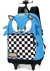 Kit Mochila Rodinha Sonic + Estojo + Lancheira Original - Brinkmix Brinquedos e Mochilas LDTA