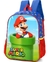 Mochila Infantil Escolar Super Mario Média 40cm Original Luxcel