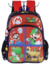 Mochila Escolar Infantil Costa Media Super Mario Chaveiro Original Luxcel na internet